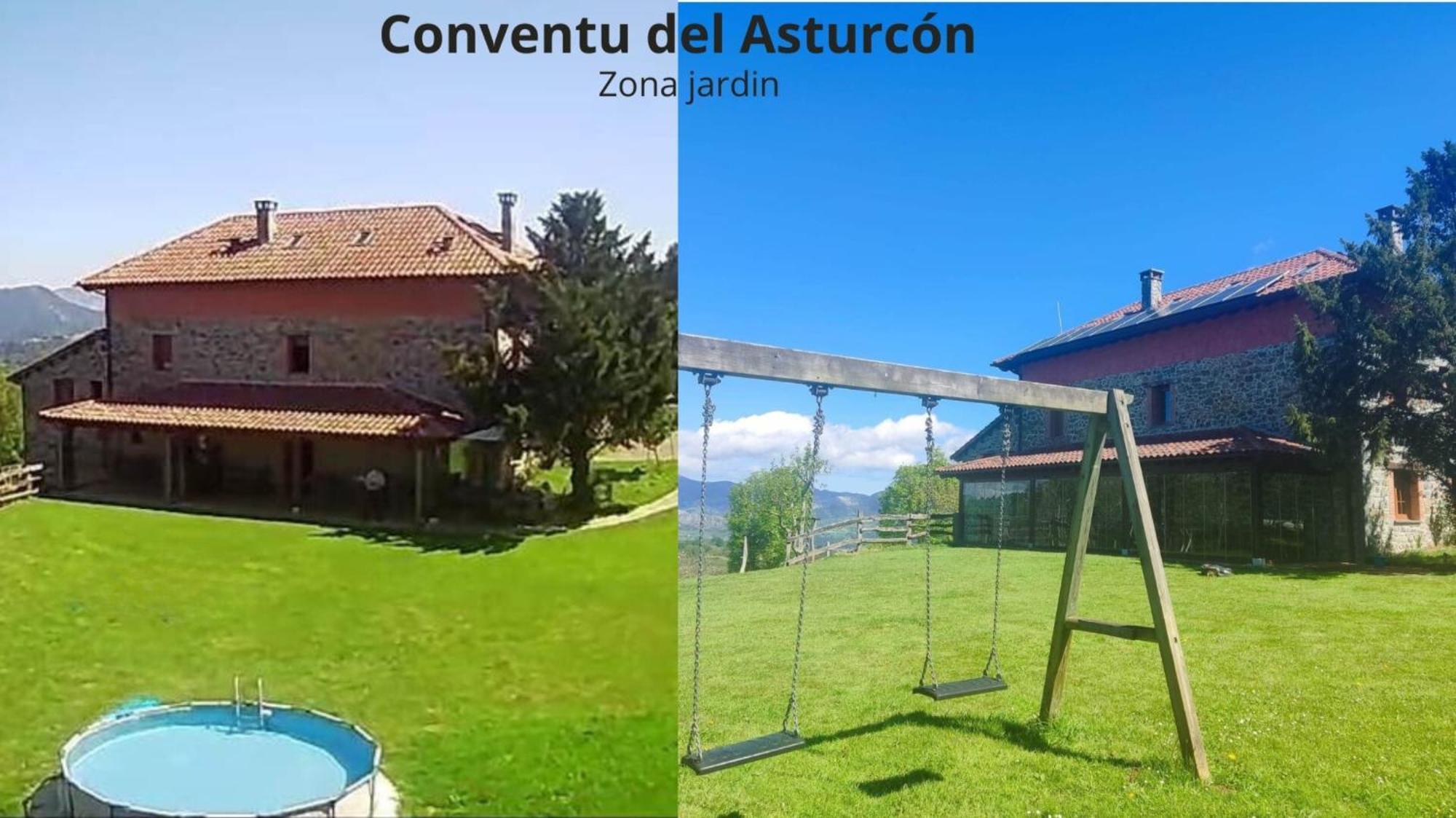 Hostal El Conventu Del Asturcon Lago  Exterior foto